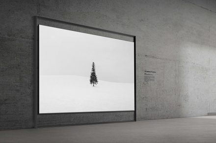 تلویزیون جدید میکرو RGB سامسونگ، بزرگ و شبیه به یک پنجره عظیم طراحی شده است