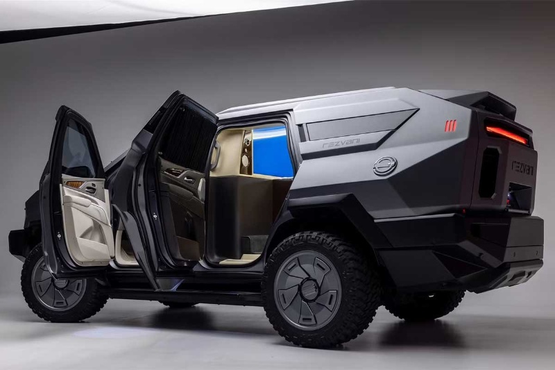 رونمایی از ماشین زرهی رضوانی؛ دژ متحرک!