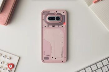 آخرین گوشی شفاف هیچ چیز صورتی نیست و زیبایی خاصی دارد