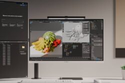 مانیتور ژاپنی با پنل باکیفیت و طراحی زیبا