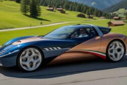 این ابرخودرو ایتالیایی با موتور ۹ لیتری ۱۸ سیلندر عرضه می‌شود