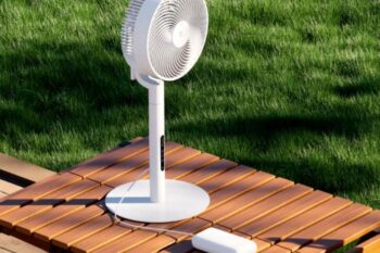 پنکه هوشمند شیائومی که با پاوربانک کار می‌کند